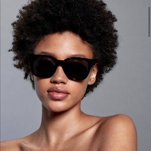 Bold Square 01 sunglasses, black tortoise